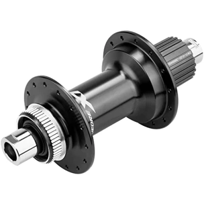Abbildung von Shimano Unisex Erwachsene Deore XT Hinterrad Nabe, Schwarz, 28 Loch, 157 mm