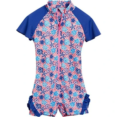 Abbildung von Playshoes Mädchen UV Schutz Einteiler Veilchen 461141, 41 Mehrfarbig, 98 104