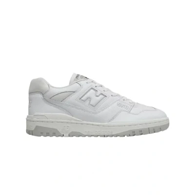 Abbildung von New Balance BB550 Unisex Sneaker low, Größe: 36, White Leder und textil