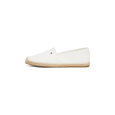 Abbildung von Tommy Hilfiger FLAG Espadrille, Damen, Größe: 39, Ecru Schuhe