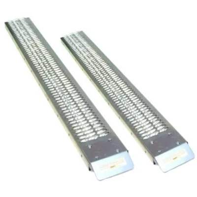 Abbildung von D+L GmbH 2 x Auffahrrampe Laderampe 06147 Stahl 183 cm 450 kg Verladerampe Auffahrschiene AWZ, Rampe
