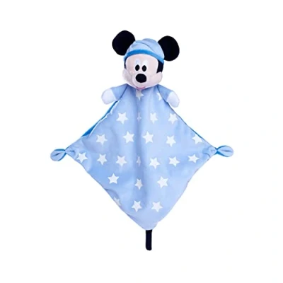 Abbildung von Simba 6315870352 Disney Gute Nacht Mickey Maus Schmusetuch, Glow in the dark Plüsch, Micky Mouse, Babyspielzeug, Kuscheltier, Trösterchen, ab den ersten Lebensmonaten geeignet