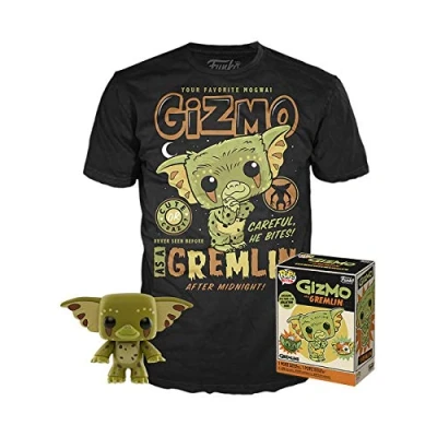 Abbildung von Gremlins Gizmo as Pop! &amp; Tee Männer Funko Standard S 100% Baumwolle Fan Merch, Filme