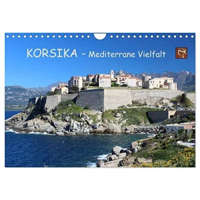 Abbildung von Korsika Mediterrane Vielfalt (Wandkalender 2025 DIN A4 quer), CALVENDO Monatskalender