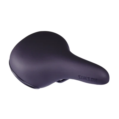 Abbildung von Fahrradsattel Simson City Schwarz