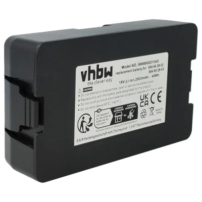 Abbildung von vhbw 1x Akku kompatibel mit Gardena SILENO minimo 15202 20, 250 Rasenroboter (2500mAh, 18V, Li Ion)