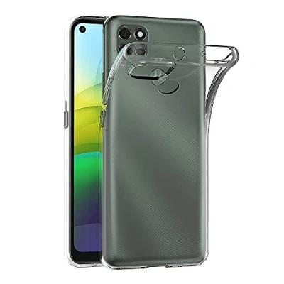 Abbildung von AICEK Hülle Compatible für Motorola Moto G9 Power Transparent Silikon Schutzhülle Case Clear Durchsichtige TPU Bumper Handyhülle (6,8 Zoll)