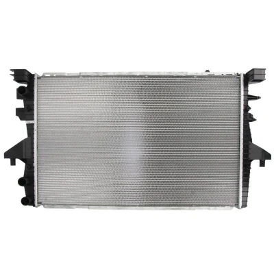 Abbildung von VAN WEZEL 58002230 Kühler, Motorkühlung Aluminium 710 470 30 Kühlrippen gelötet VOLKSWAGEN: Transporter 5 Kastenwagen, Bus