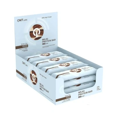 Abbildung von QNT LIIFE Milkii Protein Bar Zuckerarm Brownie 12 x 60g