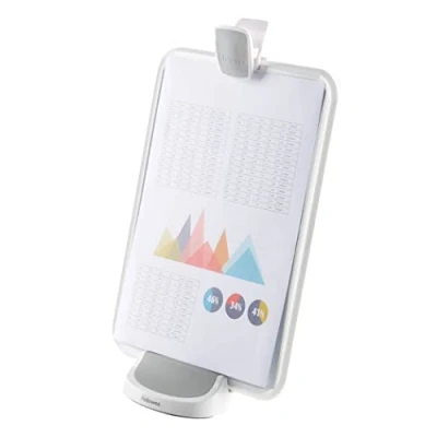 Abbildung von Fellowes 9311502 I Spire Konzepthalter weiß grau, Large