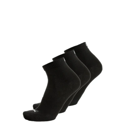 Abbildung von Puma Unisex Training Quarter 3P Socken, Größe: 35 38, Black