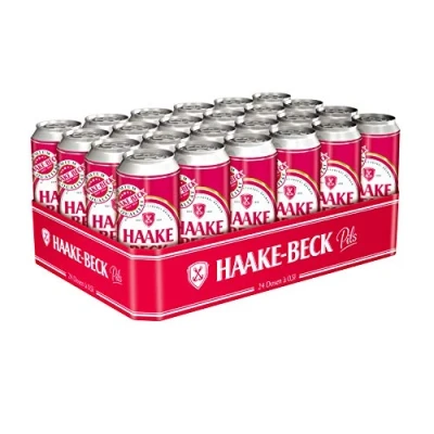Abbildung von Haake Beck Pils Dosenbier, EINWEG, Bier (24 x 0.5 l Dose)