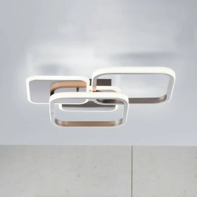 Abbildung von JUST LIGHT Deckenleuchte SEVENT, LED fest integriert, Warmweiß,