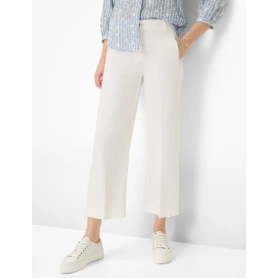 Abbildung von BRAX Style Peggy Culotte Stoffhose, Damen, Größe: 44xS, White