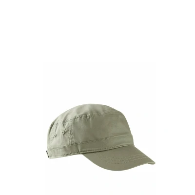 Abbildung von camel active Herren Cuba Cap aus einem Baumwollmix Dunkelgrün, Menswear OS