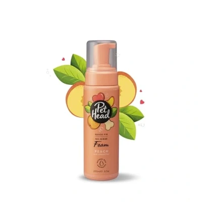 Abbildung von Pet Head Tiershampoo Schaum &quot;Quick Fix&quot; Pfirsich 200 ml, 100 ml