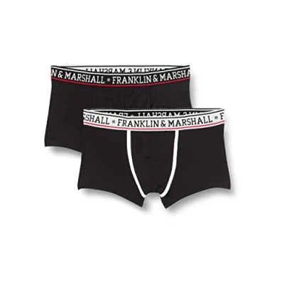 Abbildung von Franklin &amp; Marshall Boxer Panties, Herren, Größe: XXL, Schwarz