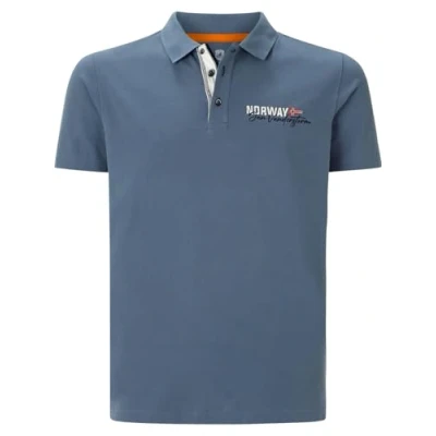 Abbildung von Jan Vanderstorm Poloshirt, Herren, Größe: Large, Blau