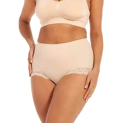Abbildung von Magic Bodyfashion Tummy Squeezer Shapewear, Damen, Größe: Large, Latte
