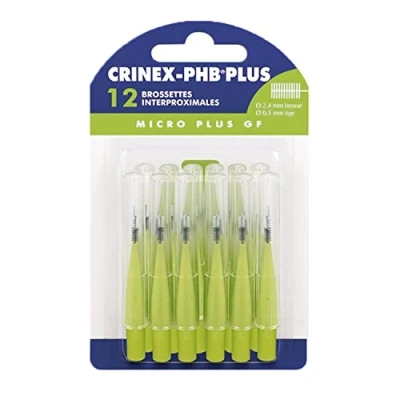 Abbildung von CRINEX Phb Plus Micro Gf Zahnbürste Tynexfasern Grün 12 Bürsten pro Einheit