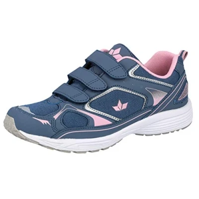 Abbildung von Lico Silas V Damen Straßen Laufschuh, Grau/ Rosa, 37 EU