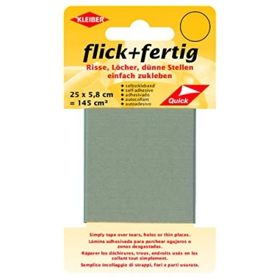 Abbildung von KLEIBER Aufkleber flick und fertig selbstklebendes Reparaturband aus Nylon 3er Set, (Set), selbstklebend
