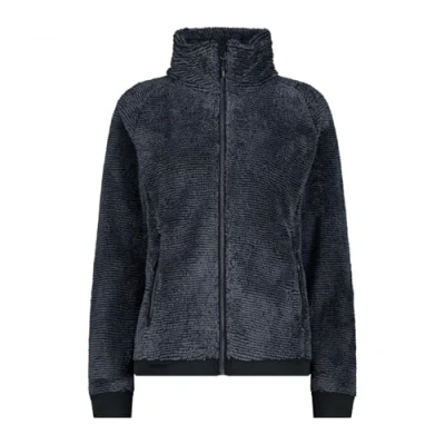 Abbildung von CMP Highloft Damen Fleecejacke, Titan Schwarz, 48