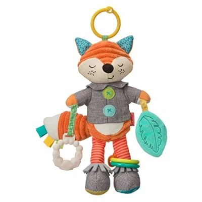 Abbildung von Infantino 316311 Fox Babyspielzeug, sensorisches Spielzeug, Baby Aktivitätsspielzeug, Mehrfarbig
