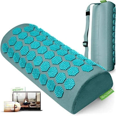Abbildung von BACKLAxx® Nackenrolle Akupressur, Akupressur Kissen Nacken, 40 x 18 11 cm, Insgesamt 2.592 Spitzen