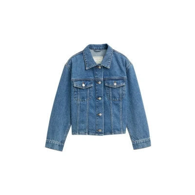 Abbildung von TOM Tailor Jeansjacke für Kinder, Größe: 152, Clean mid stone blue denim