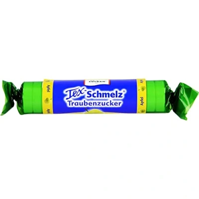 Abbildung von Soldan Tex Schmelz Traubenzucker Apfel