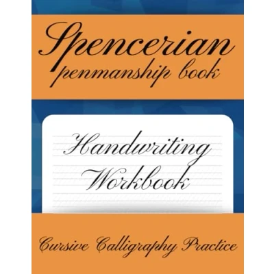 Abbildung von Spencerian Penmanship Book: Handwriting Workbook Cursive Calligraphy Practice