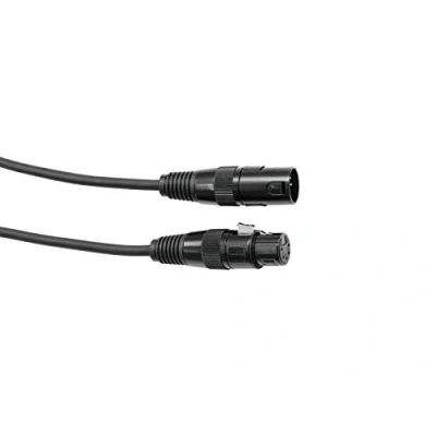 Abbildung von EUROLITE DMX Kabel XLR 5pol 5m schwarz Hochwertiges