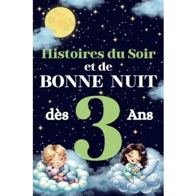 Abbildung von Histoires de Bonne Nuit pour Enfants 3 Ans : Contes courts avec animaux aider les tout petits à s&#039;endormir calmement: Un beau livre accompagner le sommeil des chaque soir.