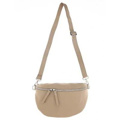 Abbildung von Zwillingsherz Umhängetasche XXL Crossbody Bag Leder, Große mit Reißverschluss