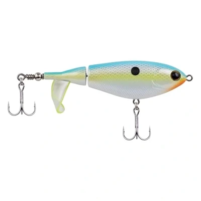 Abbildung von Berkley Choppo Topwater Angelköder leicht zu handhabender Prop Köder für Barsche und Raubfische, erzeugt maximale Oberflächenstörung Geräusche 10,5cm / Sexy Back
