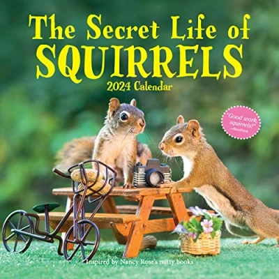 Abbildung von The Secret Life of Squirrels Wall Calendar 2024: A Year Wild