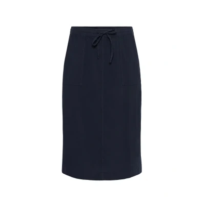 Abbildung von Kaffe Curve LIAH Alinienrock, Damen, Größe: 52, Midnight marine