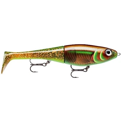 Abbildung von Rapala Angelköder X Rap Peto Angelmaterial mit Kunststoff/PVC langsam fließend Schwimmtiefe 0,5 1 m Größe 14 cm/39 g Grün
