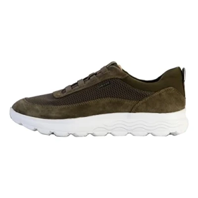 Abbildung von Geox Herren Spherica U Sneakers, Military, 46 EU Schmal