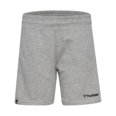Abbildung von hummel hmlMOVER Cotton Bermuda Shorts Kids, Grey Melange, 152