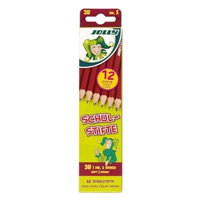 Abbildung von JOLLY Schulstift 3B Vorratspackung, 12 Stück