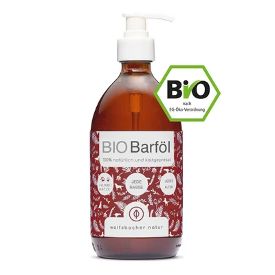 Abbildung von Wolfsbacher Natur Bio Barf Öl 500 ml