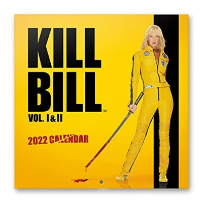 Abbildung von Grupo Erik Kill Bill Kalender 2022 Wandkalender Groß für 16 Monate, CP22057, Gelb