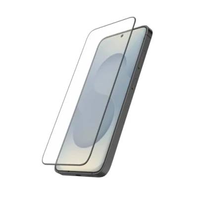 Abbildung von Hama Handy Schutzglas D3O für Samsung Galaxy S25+ (Displayschutz bruchsicher, Anti Fingerprint, Handyglas mit Montagehilfe, Vollschutz 10H, case friendly, kratzfest, Displayglas S25 Plus)