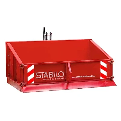 Abbildung von DEMA Traktor Heckcontainer Heckmulde Transportcontainer Mulde Container Basic 153 cm Kat 0