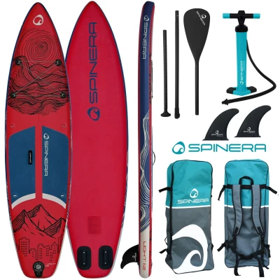 Abbildung von SPINERA Light 11&#039;2&quot; ULT SUP Board Stand Up Paddle aufblasbar Surfboard Paddel
