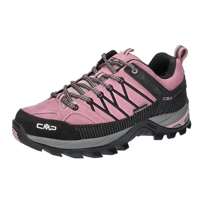 Abbildung von CMP Rigel Low Wmn Trekking Shoes Wp Damen Wanderschuhe, Rouge Blei, 40 EU