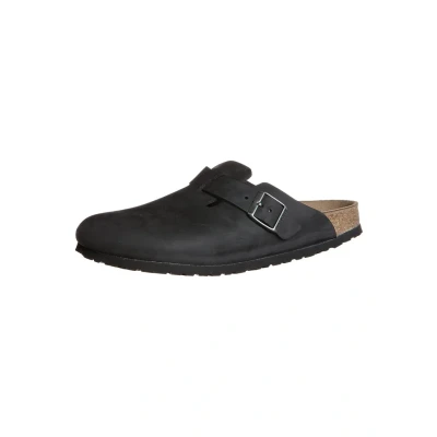 Abbildung von Birkenstock Boston Hausschuh, Größe: 36, Schwarz Schuhe