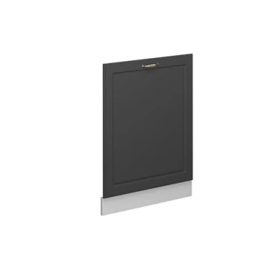 Abbildung von Vicco Geschirrspülblende Fame Line, Anthrazit Gold Landhaus, 60 cm ohne Arbeitsplatte